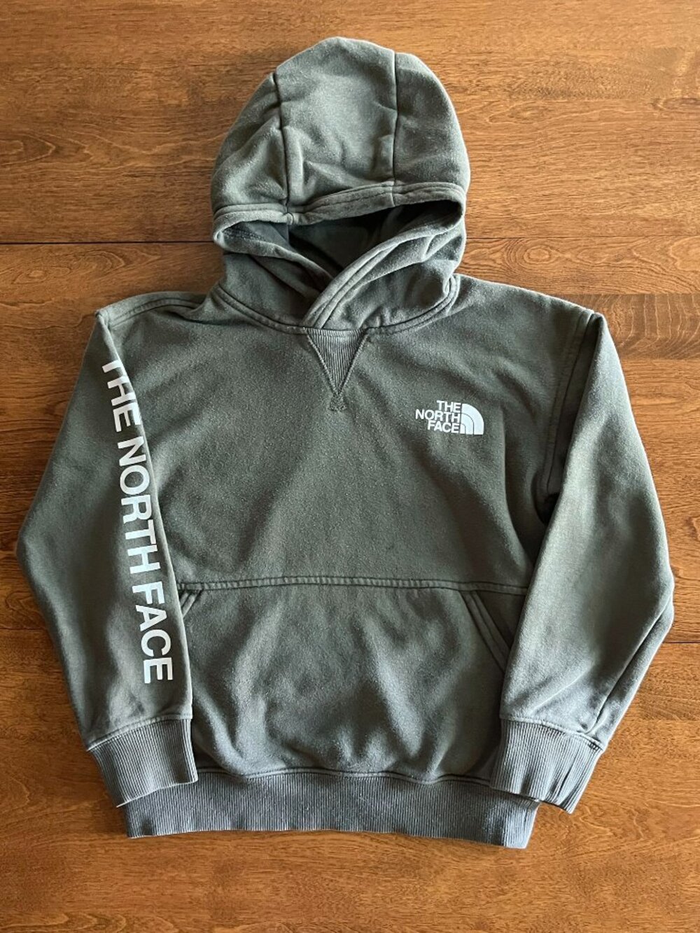 The North Face olive green hoodie 6